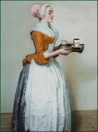 Jean Étienne Liotard 1702 – 1789 Das Schokoladenmädchen